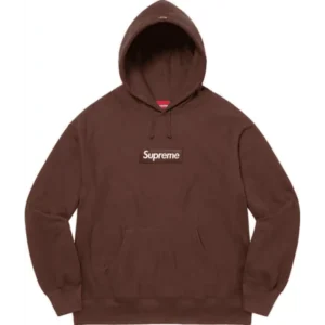Brown Supreme Hoodie