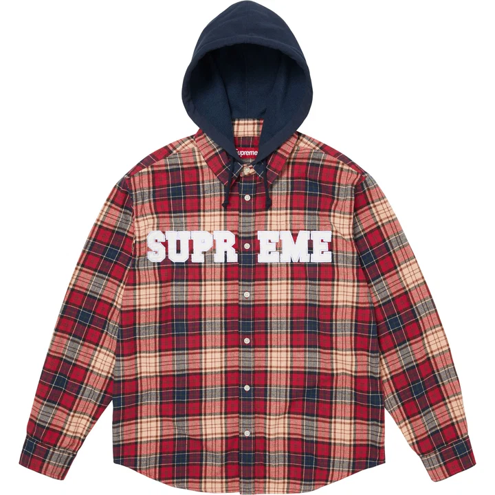 S13_FW26_StitchAppliqueHoodedShirt_RedPlaid01_720x.webp