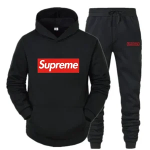 Supreme Black Tracksuit