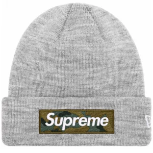 Grey Supreme Beanie
