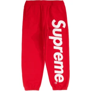 Supreme Red Sweatpants