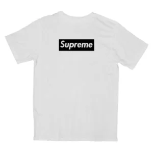 Black And White Supreme Shirt